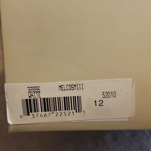 Mini Melissa - White Sandals with Rainbow Straps- Brand New - Picture 3 of 3